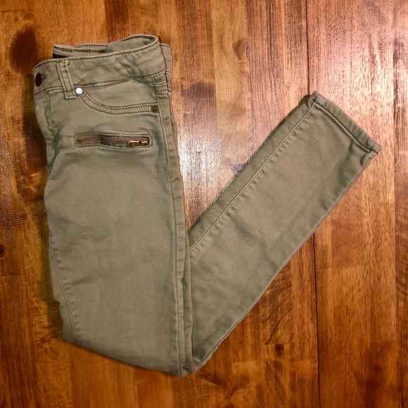 Joe's Jeans Other - JOE'S JEANS Olive Green Skinny Jeans Girls Size 14